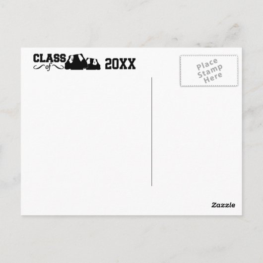 Klasse der benutzerdefinierten Postkarten JEDES Ja (Rückseite)