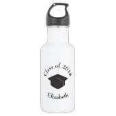 Klasse der Black Graduation Cap-Klasse von 20xx Cu Edelstahlflasche (Vorderseite)