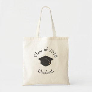 Klasse der Black Graduation Cap-Klasse von 20xx Cu Tragetasche