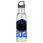 Klasse der Blue Grad Cap 2024 Edelstahlflasche (Vorderseite)