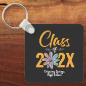 Klasse der Blume Schlüsselanhänger (Vorderseite)