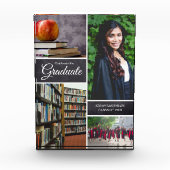 Klasse der Collage-Fotos für personalisiert Abschl Fotoblock (Vorderseite)