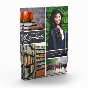 Klasse der Collage-Fotos für personalisiert Abschl Fotoblock