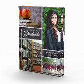 Klasse der Collage-Fotos für personalisiert Abschl Fotoblock (Rechts)