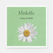 Klasse der Daisy Green Graduation Party 2023 Serviette (Vorderseite)