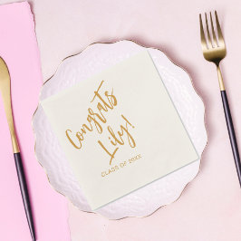 Klasse der Dekorationen der Graduationspartei 2023 Serviette