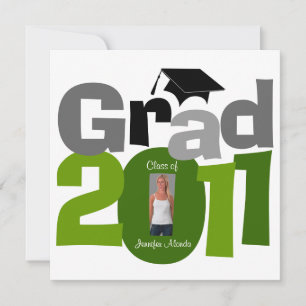 Klasse der Einladung des Abschlusses CAP181 Green