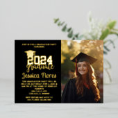 KLASSE DER EINLADUNG VON ABSCHLUSS-FOLIEN 2024 (Stehend vorne)