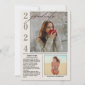 Klasse der Einladung von Zeitungen-Abschluss 2025 (Rückseite)