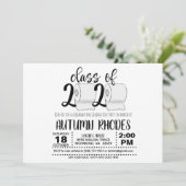 Klasse der Einladung zum Abschluss 2020 - Funny TP (Stehend Vorderseite)