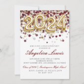 Klasse der Einladung zur Ausbildungspartei 2024 (Vorderseite)