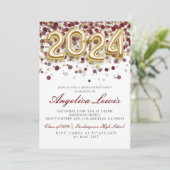 Klasse der Einladung zur Ausbildungspartei 2024 (Stehend Vorderseite)