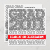 Klasse der Einladung zur Graduationspartei 03A 201 (Vorne/Hinten)