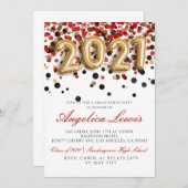 Klasse der Einladung zur Graduationspartei 2021 (Vorne/Hinten)