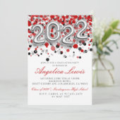 Klasse der Einladung zur Graduationspartei 2022 (Stehend Vorderseite)