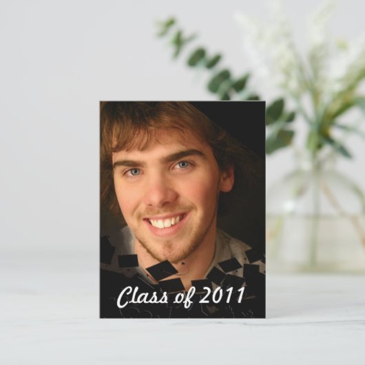 Klasse der Einstufungen für das Jahr 2011 Einladungspostkarte (Stehend Vorderseite)