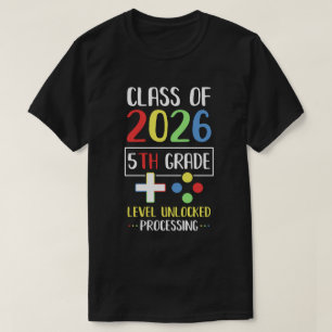 Klasse der Entsperrung auf der 5. Stufe des 2026-G T-Shirt