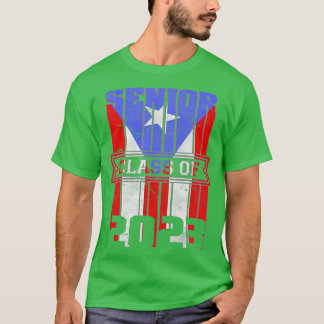 Klasse der Flagge Puerto Rico 2023 T-Shirt