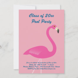 Klasse der Flamingo-Einladung 2019 in Rosa Einladung