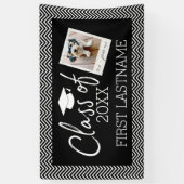 Klasse der Foto-Caps für jedes Jahr Abschluss Banner (Vertikal)