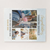 Klasse der FotoCollage Moderner Abschluss 2022 Puzzle (Horizontal)