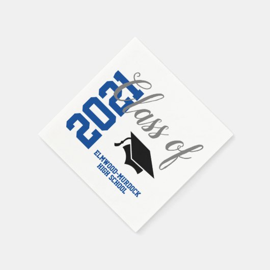 Klasse der Geschenkschule 2021 Serviette (Ecke)