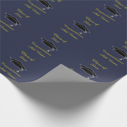 Klasse der Geschenkwrap für Personalisierte Abschl Geschenkpapier (Ecke)