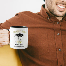 Klasse der Glückwunsch Grad-Inspiration-Schwarz-Go Tasse