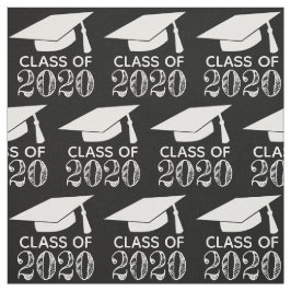 Klasse der Graduation Cap Black 2020 Stoff