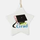 Klasse der Graduation Cap Custom Ornaments 2012 Keramikornament (Rechts)