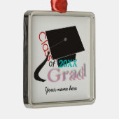 Klasse der Graduation Cap Custom Ornaments 2012 Ornament Aus Metall (Rechts)
