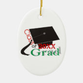 Klasse der Graduation Cap Custom Ornaments 2020 Keramik Ornament (Vorne)