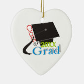 Klasse der Graduation Cap Custom Ornaments 2020 Keramik Ornament (Rechts)