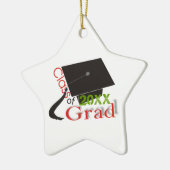 Klasse der Graduation Cap Custom Ornaments 2020 Keramik Ornament (Links)