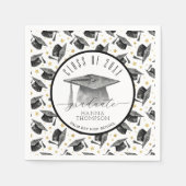Klasse der Graduation Party Napkins 2025 | Absolve Serviette (Vorderseite)