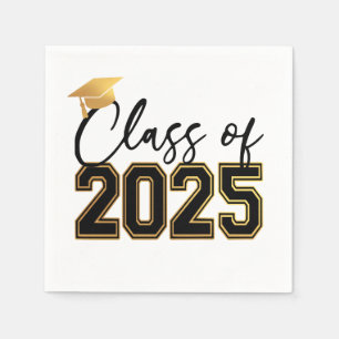 Klasse der Graduation Party Napkins 2025 Serviette