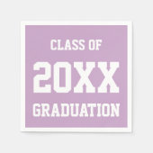 Klasse der Graduation Party Napkins Serviette (Vorderseite)