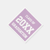 Klasse der Graduation Party Napkins Serviette (Ecke)