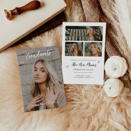 Klasse der Graduationspartei für klassisches Foto  Einladung