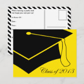 Klasse der Graduierungsgrenze von 2013 Ankündigungspostkarte (Vorne/Hinten)