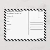 Klasse der Graduierungsgrenze von 2013 Ankündigungspostkarte (Rückseite)