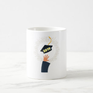 Klasse der Graduierungskappe 2019, Wiedersehen Des Kaffeetasse