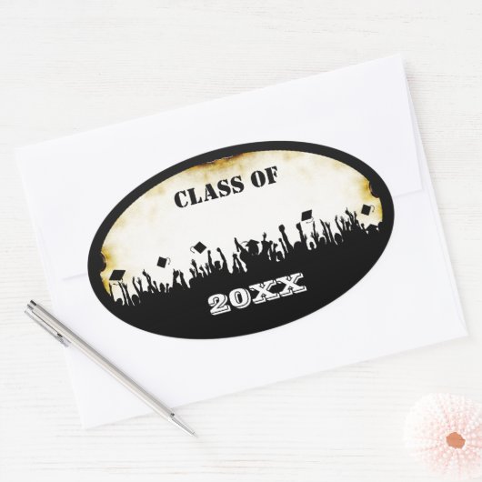 Klasse der Graduierungsklammern und Aufkleber für (Umschlag)