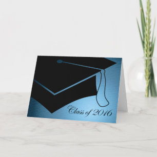 Klasse der Graduierungsobergrenze von 2016 Dankeskarte
