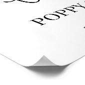 Klasse der Graduierungspartei des Foto-Montagezeic Poster (Ecke)