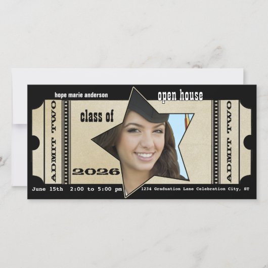 Klasse der Graduierungspartei ÖFFENTLICHE HÄUSER E (Vorderseite)