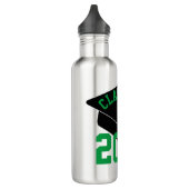 Klasse der Green Grad Cap Wasser Flasche 2024 Edelstahlflasche (Links)