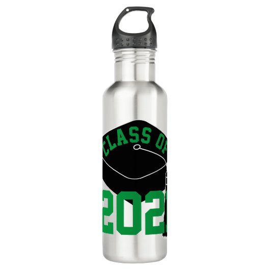 Klasse der Green Grad Cap Wasser Flasche 2024 Edelstahlflasche (Vorderseite)