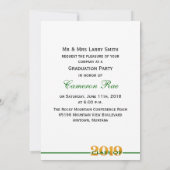 Klasse der Grün- und Gelbschulpartei 2019 Einladung (Rückseite)