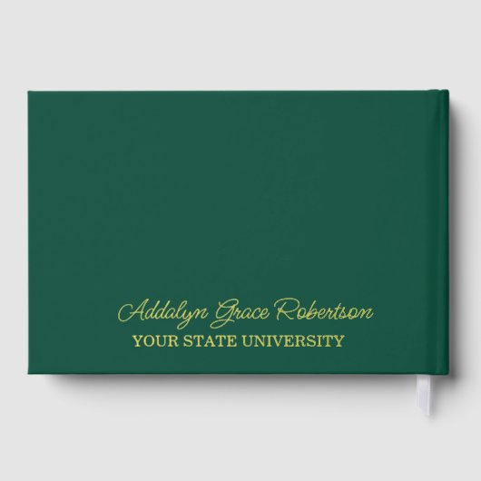 Klasse der grünen Uni der Universität Cap 2025 Gästebuch (Rückseite)